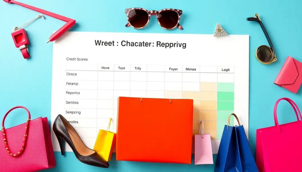 A fashionista’s view of credit scores.
